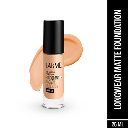 Lakme Forever Matte Longwear Foundation - Natural Pearl