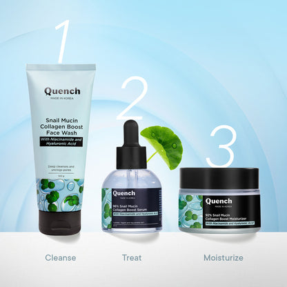 Quench Snail Mucin Collagen Boost Face Wash