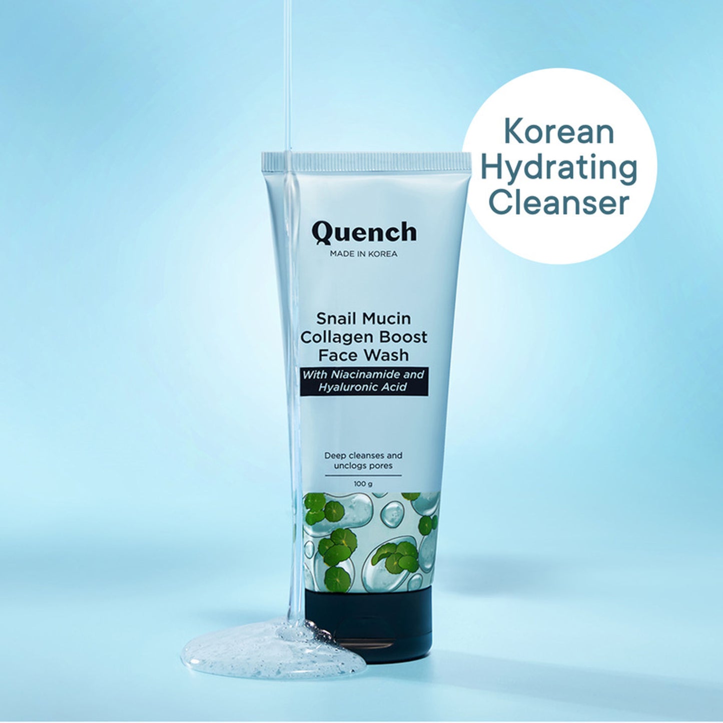 Quench Snail Mucin Collagen Boost Face Wash