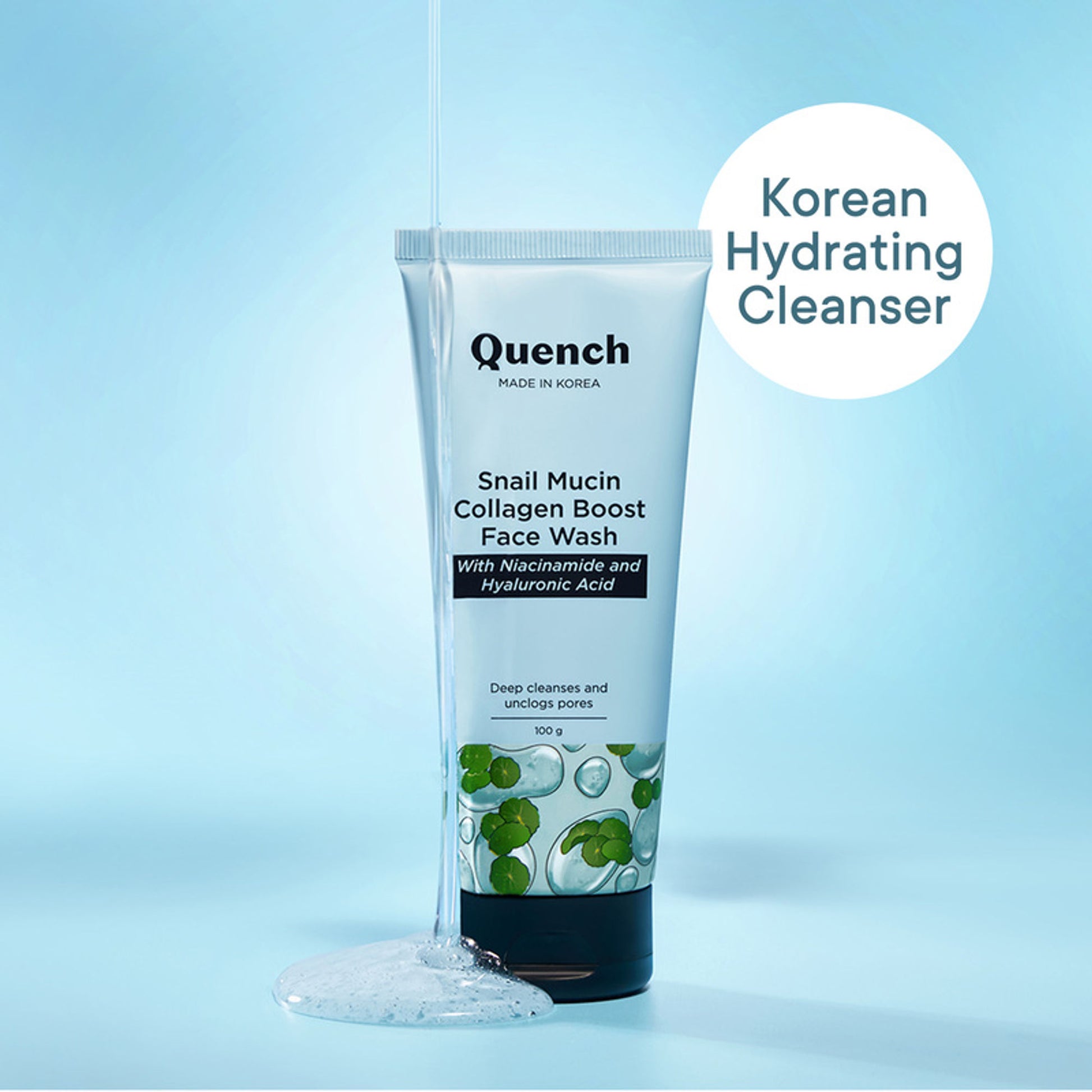 Quench Snail Mucin Collagen Boost Face Wash