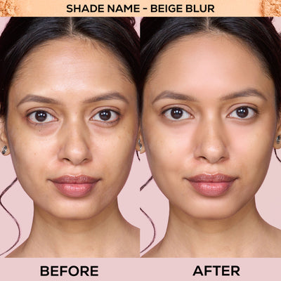 Renee Cosmetics Bollywood Filter Blurring Matte Finish Compact - 03 Beige Blur