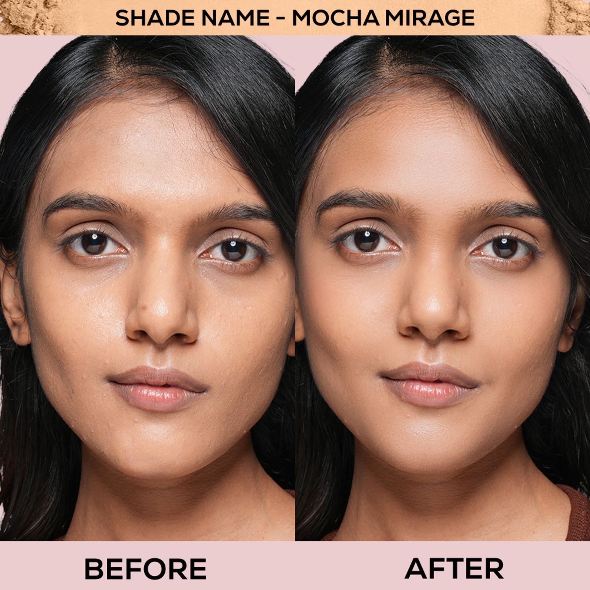 Renee Cosmetics Bollywood Filter Blurring Matte Finish Compact - 05 Mocha Mirage