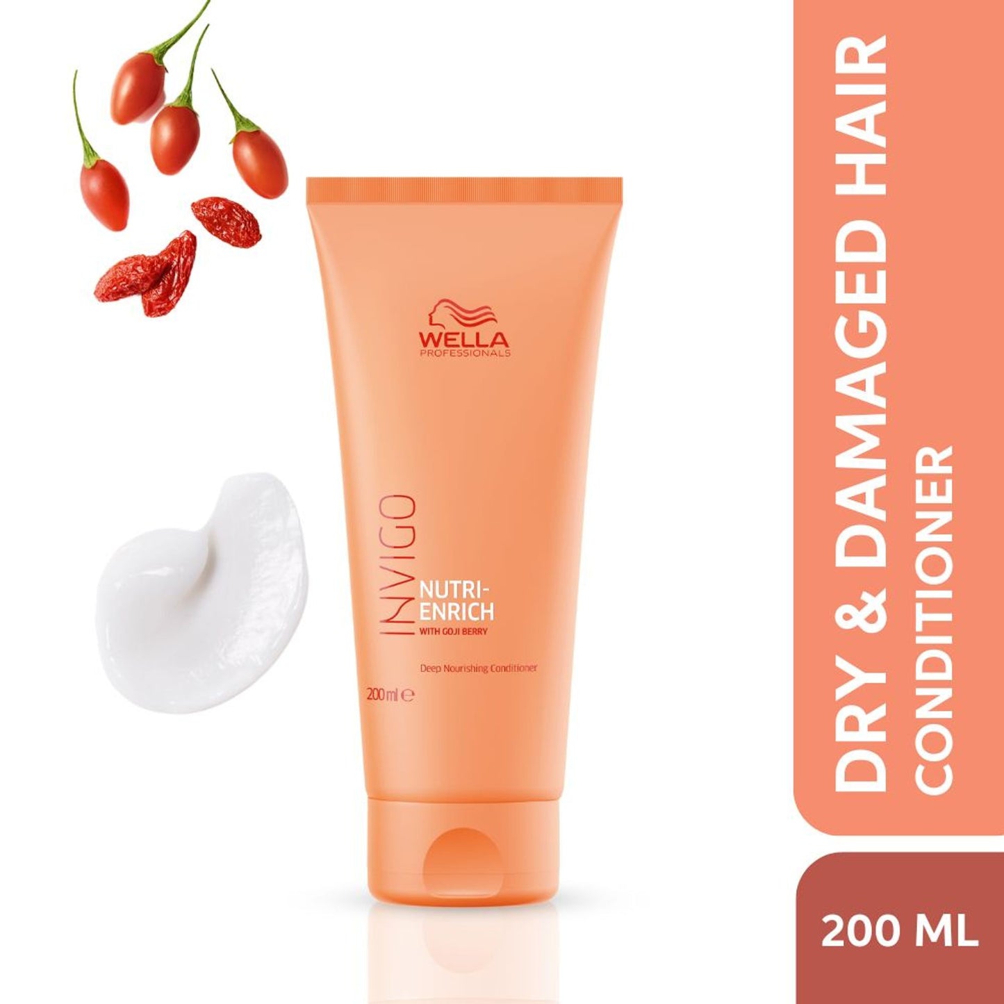 Wella Professionals Invigo Nutri Enrich Conditioner For Dry, Frizzy & Damaged Hair