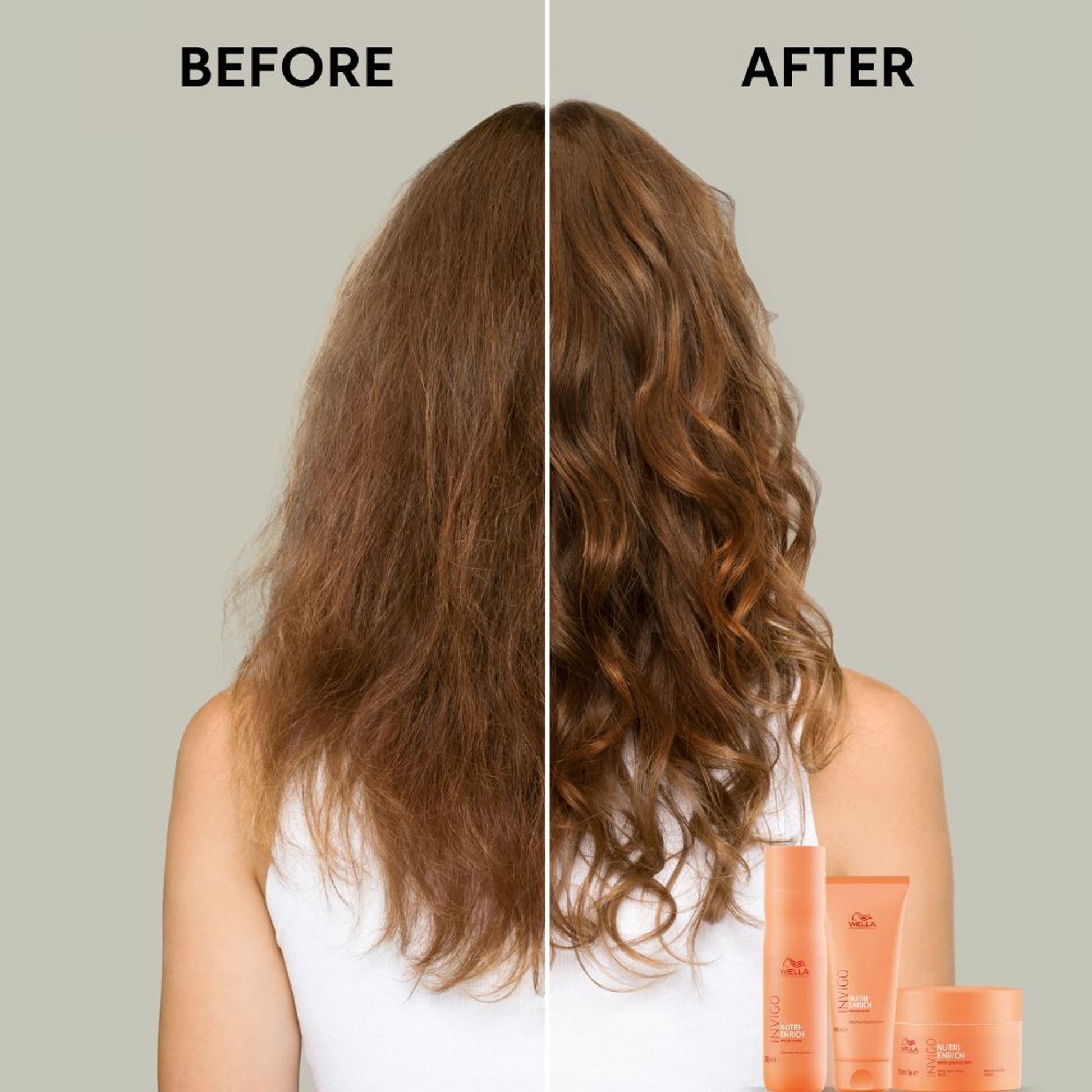 Wella Professionals Invigo Nutri Enrich Conditioner For Dry, Frizzy & Damaged Hair