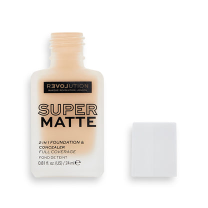 Makeup Revolution Relove Supermatte Foundation - F8-5