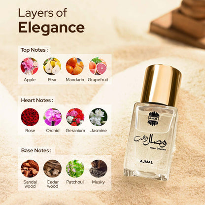 Ajmal India Wisal Dhahab Perfume For Men