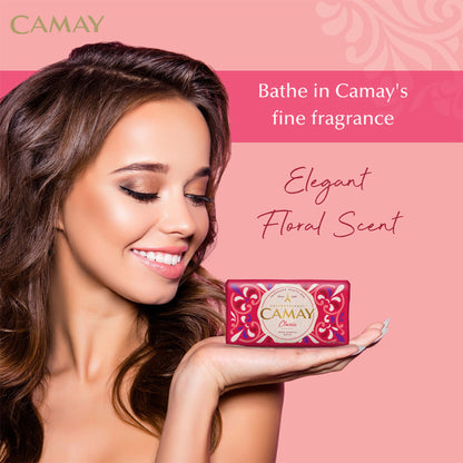 Camay Classic Carnations & Roses Beauty Soap - Pack Of 4
