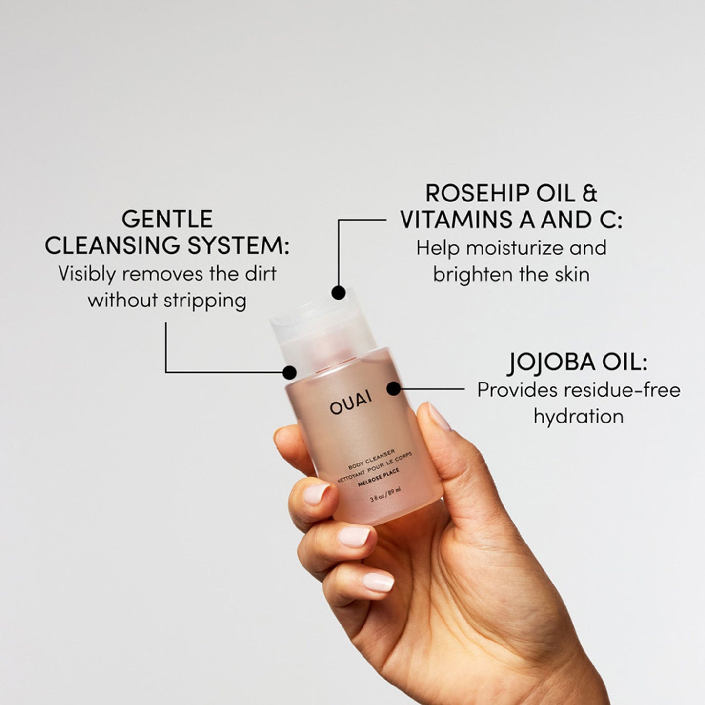 OUAI Body Cleanser Melrose Place
