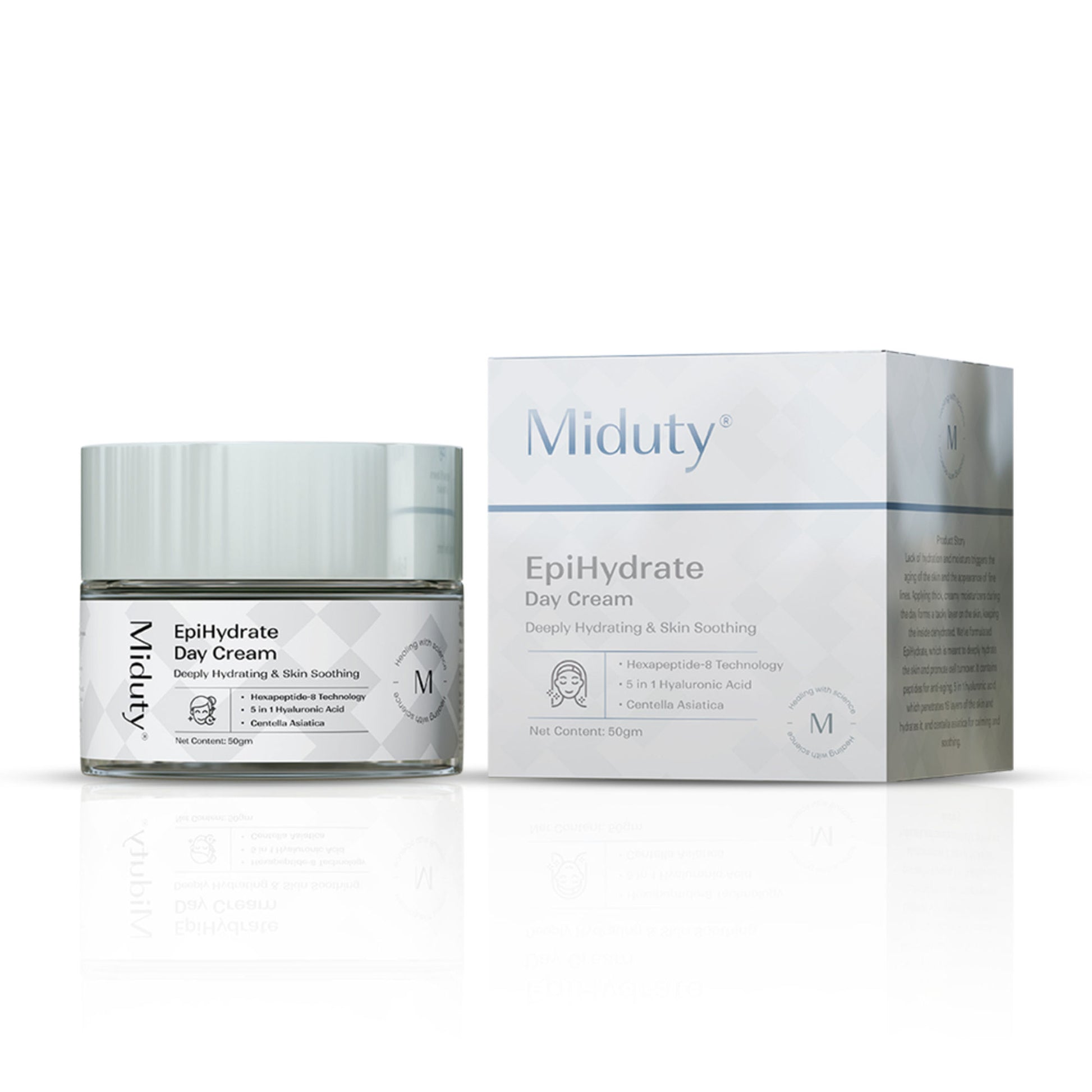 Miduty EpiHydrate 72 Hrs Moisture Lock Hyaluronic Acid Skin Hydration Lightweight Gel