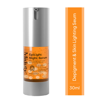 Miduty EpiLight Night Serum Skin Lightening Niacinamide RAYOLYS All Skin Types