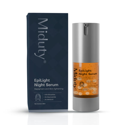 Miduty EpiLight Night Serum Skin Lightening Niacinamide RAYOLYS All Skin Types