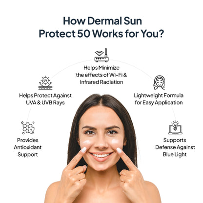 Miduty Dermal Sun Protect 50 Tinted Mineral Sunscreen SPF 50 PA+++