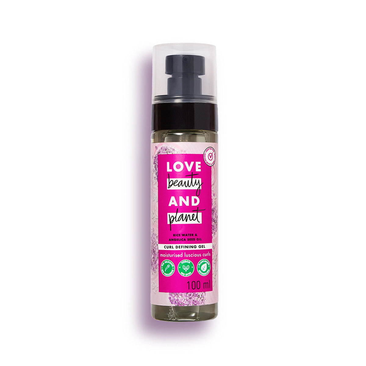 Love Beauty & Planet Rice Water & Angelica Seed Oil Curl Defining Gel For Curly & Wavy Hair