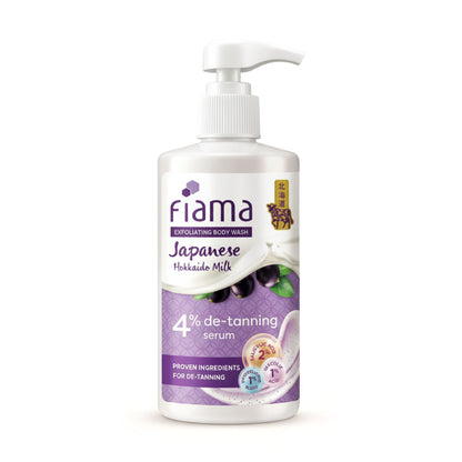 Fiama 4% Detan Serum Exfoliating Body Wash