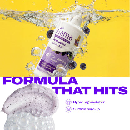 Fiama 4% Detan Serum Exfoliating Body Wash