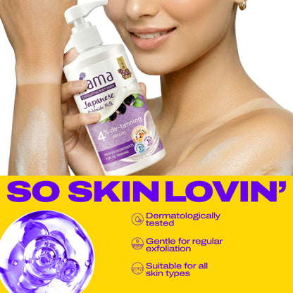 Fiama 4% Detan Serum Exfoliating Body Wash