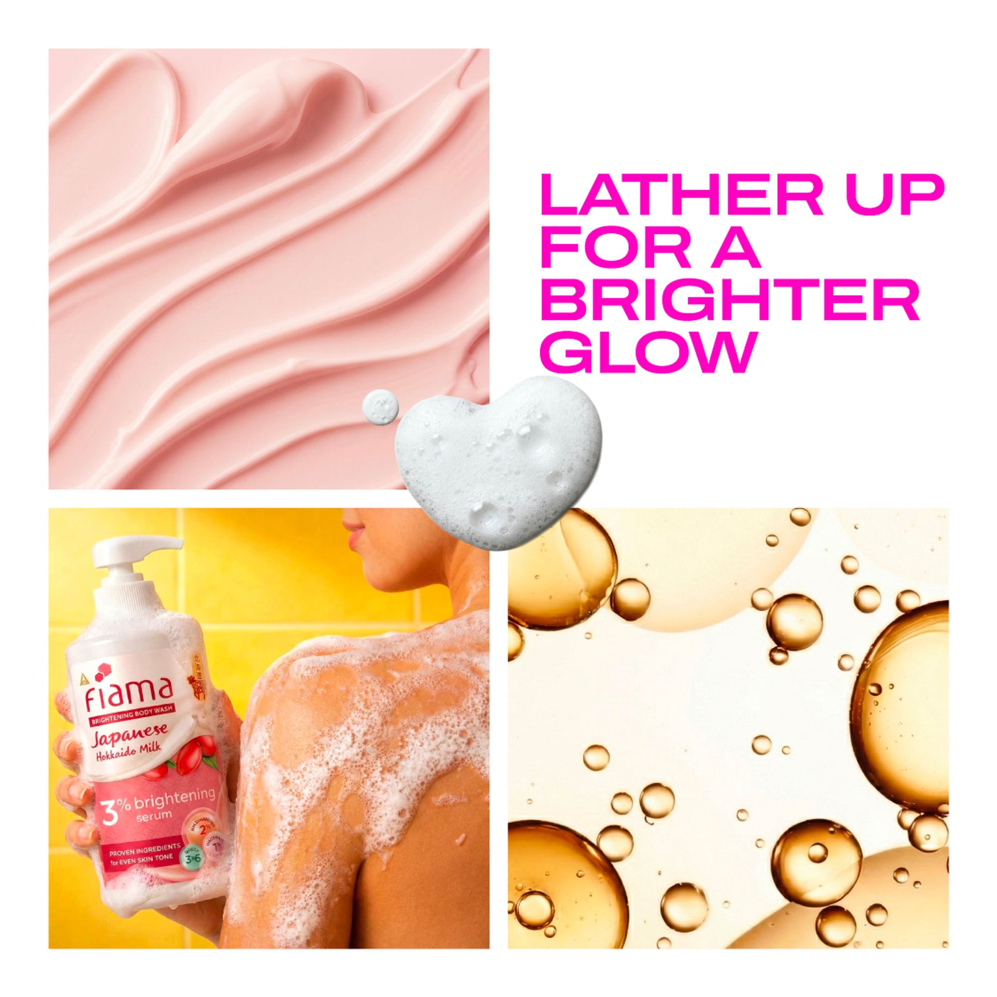Fiama 3% Brightening Serum Body Wash