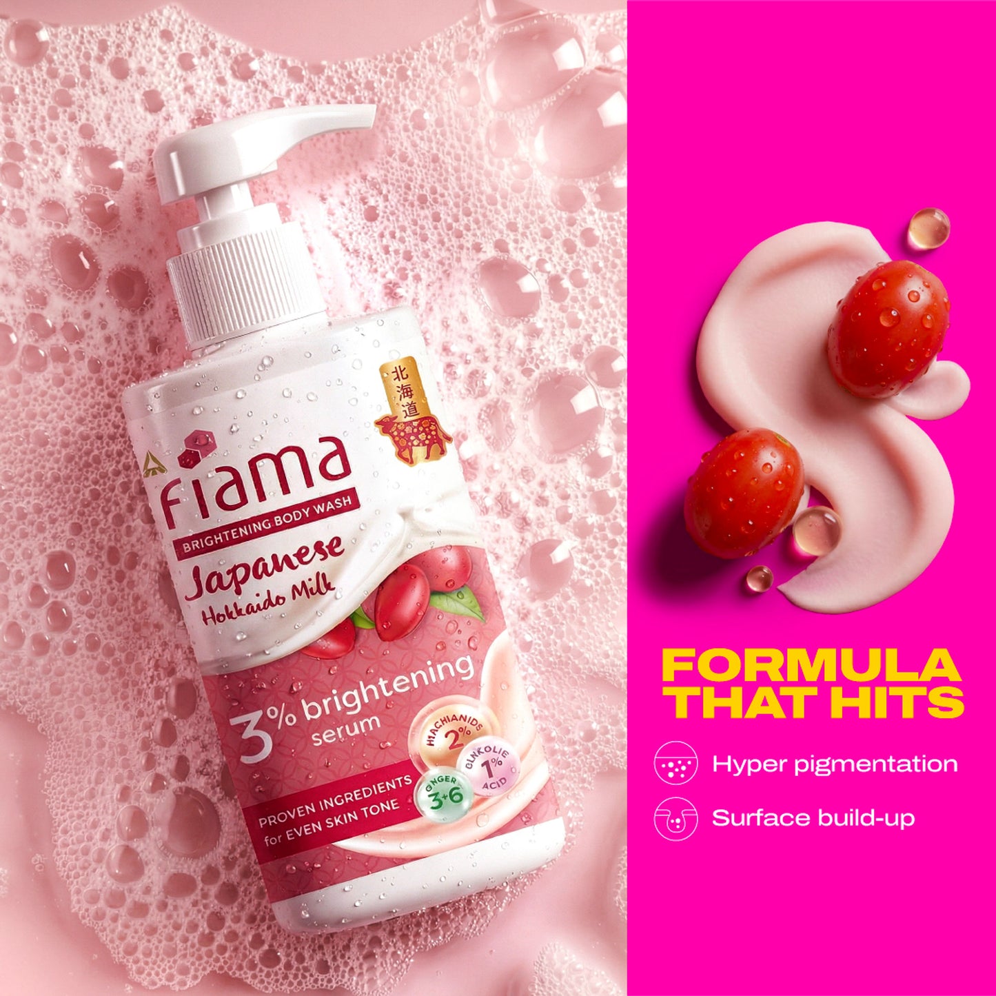 Fiama 3% Brightening Serum Body Wash