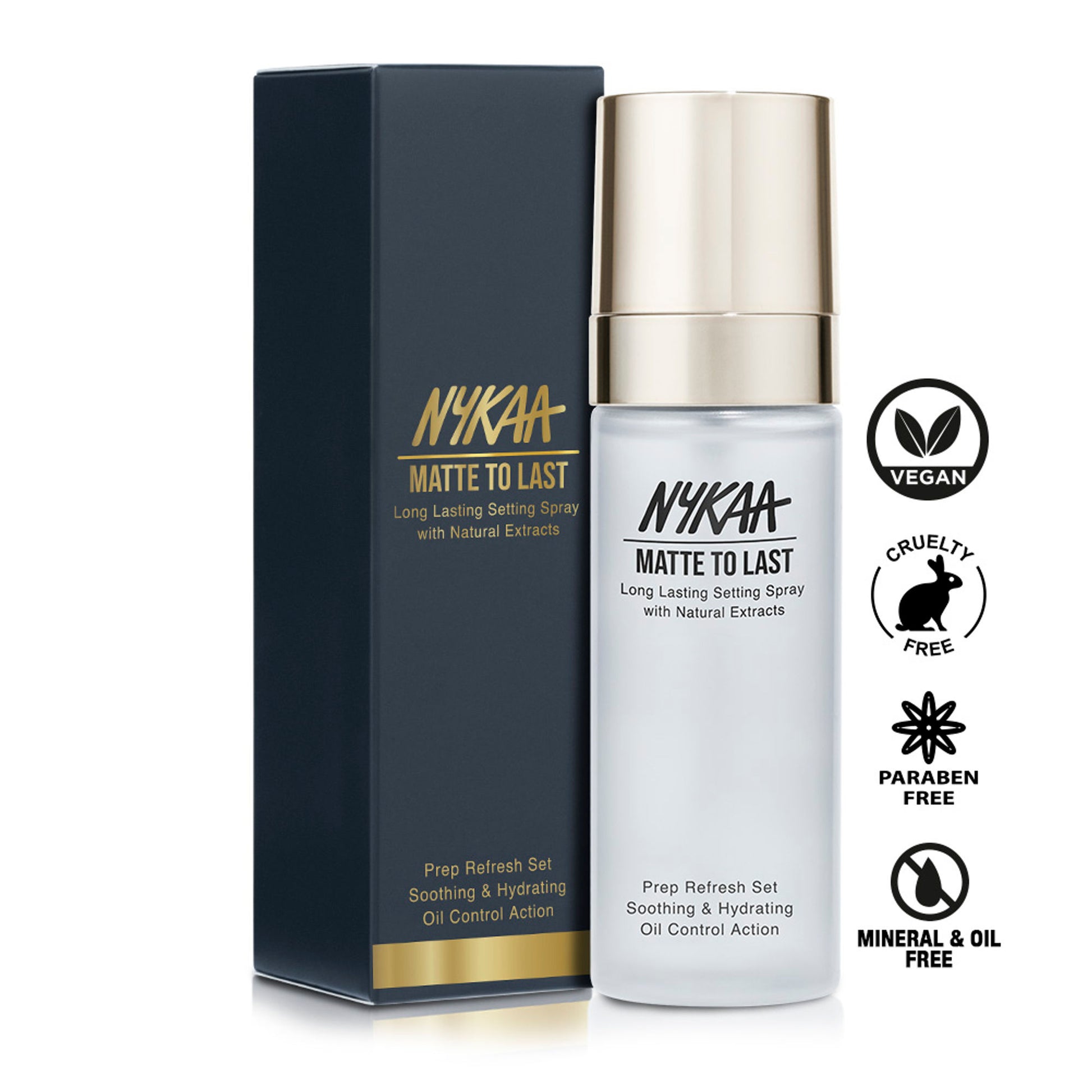 Nykaa Matte to Last Long Lasting Setting Spray with Natural Extracts