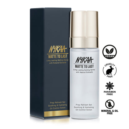 Nykaa Matte to Last Long Lasting Setting Spray with Natural Extracts
