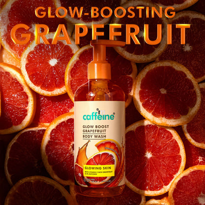 mCaffeine Glow Boost Grapefruit Body Wash