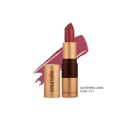 SoulTree Ayurvedic Lipstick - Glistening Loam - 511
