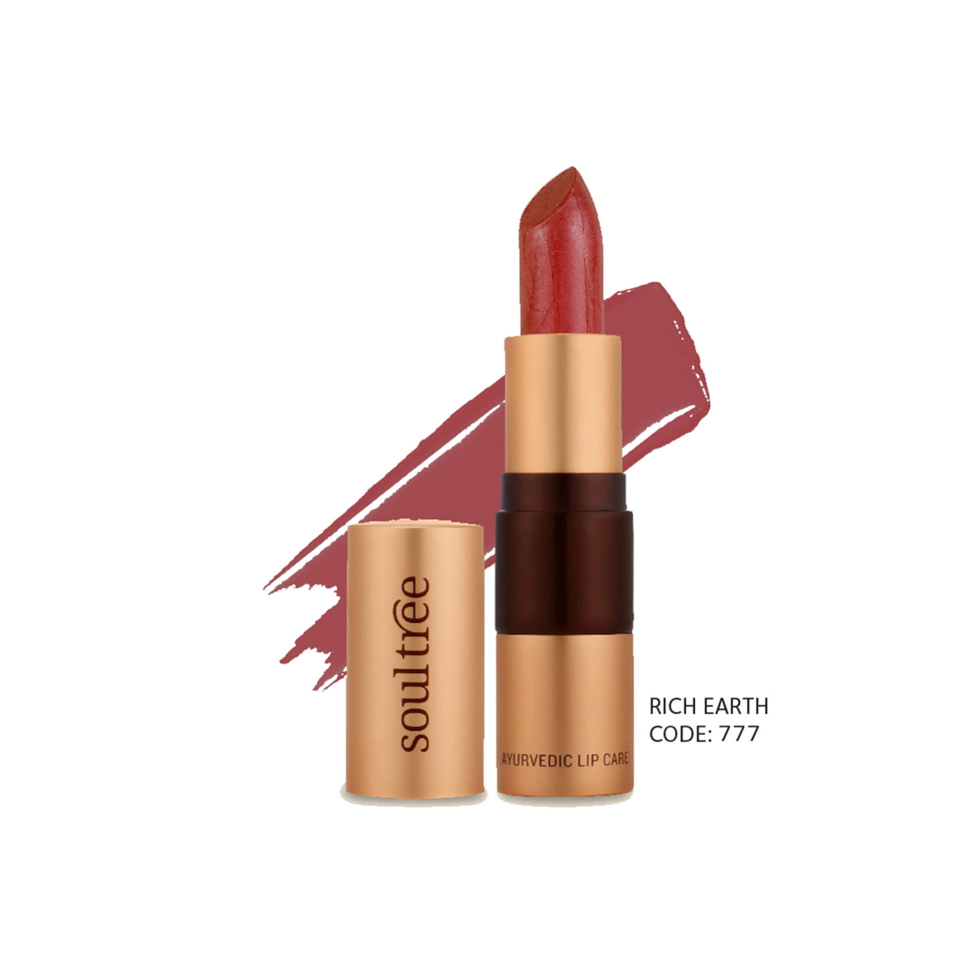 SoulTree Ayurvedic Lipstick - Rich Earth - 777