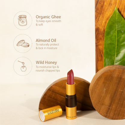 SoulTree Ayurvedic Lipstick - Rich Earth - 777