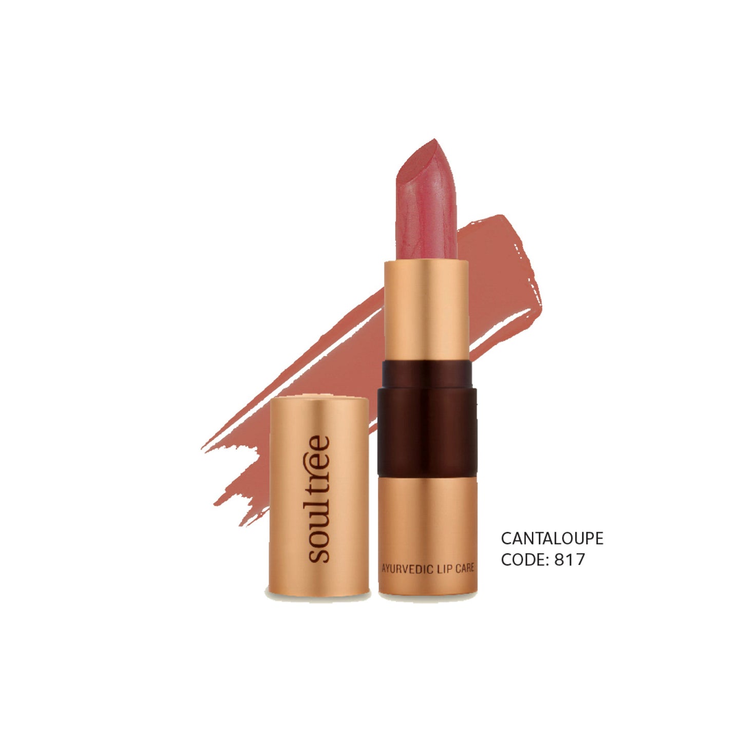 SoulTree Ayurvedic Lipstick - Cantaloupe - 817