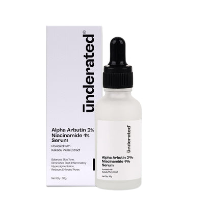 Underated Alpha Arbutin 2% Niacinamide 1% Serum