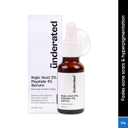 Underated Kojic Acid 2% + Peptide 1% Serum