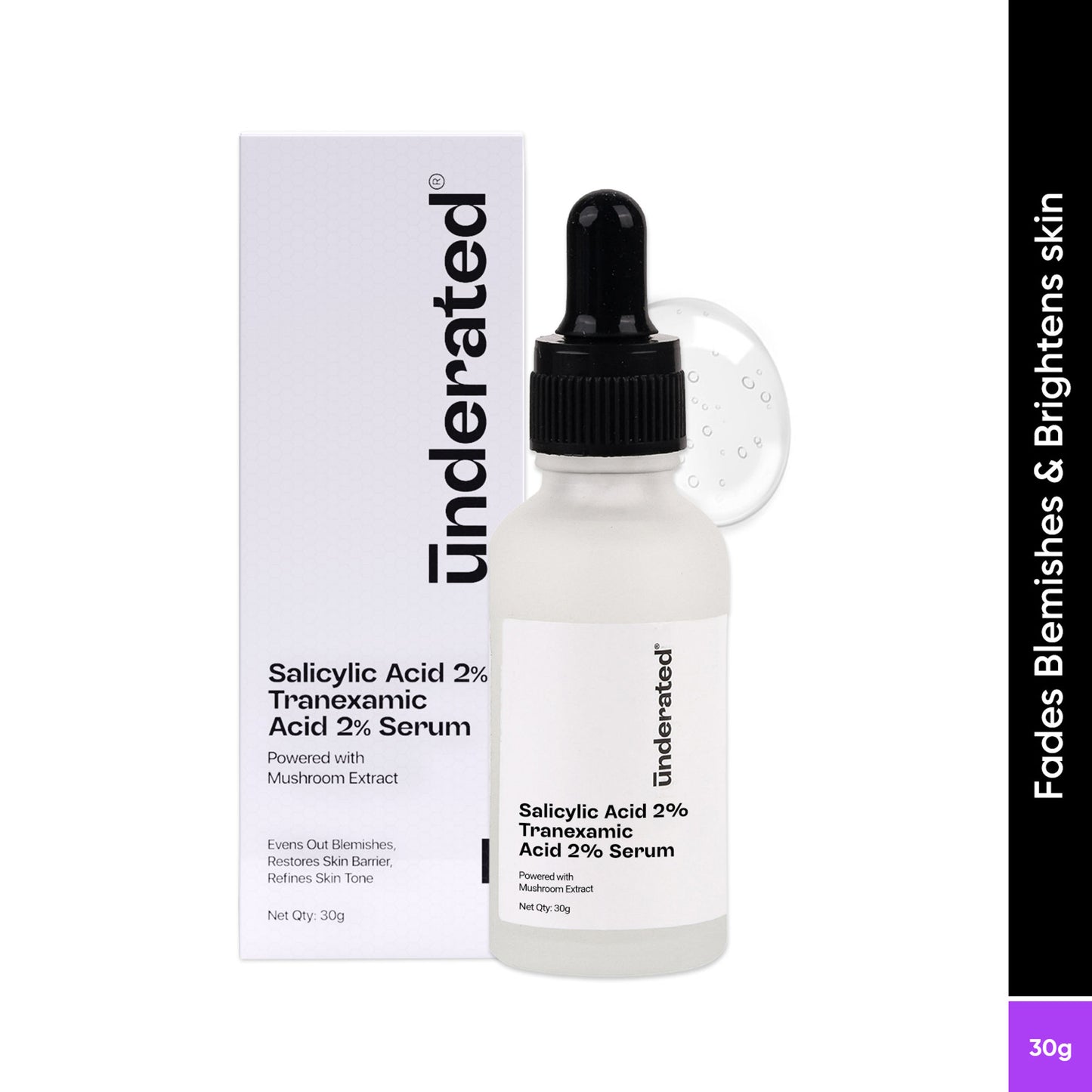 Underated Salicylic Acid 2%, Tranexamic Acid 2% Serum