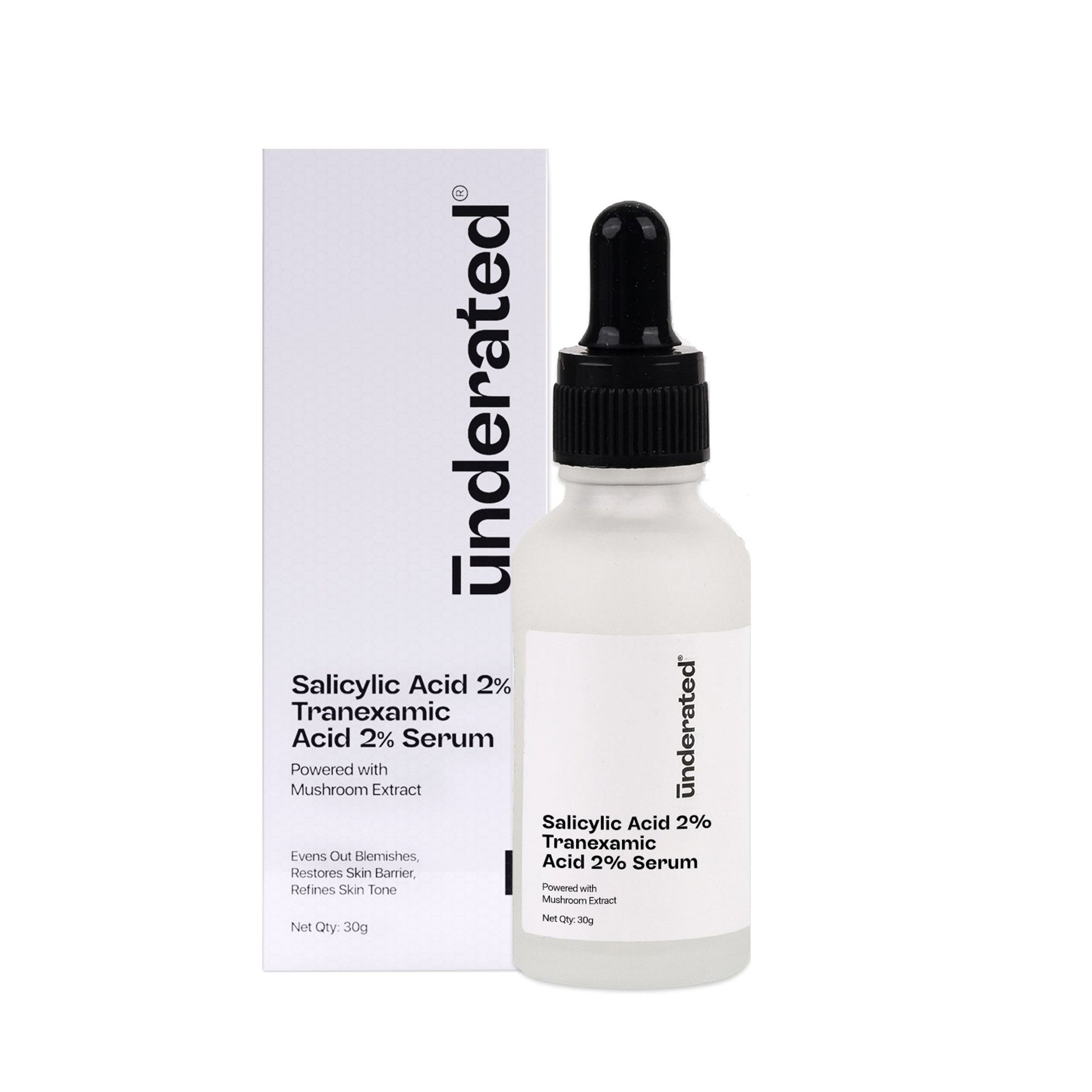 Underated Salicylic Acid 2%, Tranexamic Acid 2% Serum