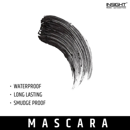 Insight Cosmetics Ultra Curl Perfect Mascara, Long Wear & Waterproof - Black