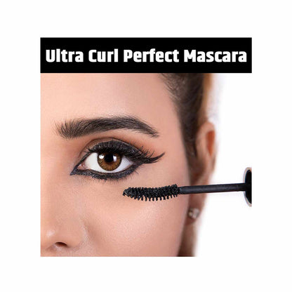 Insight Cosmetics Ultra Curl Perfect Mascara, Long Wear & Waterproof - Black