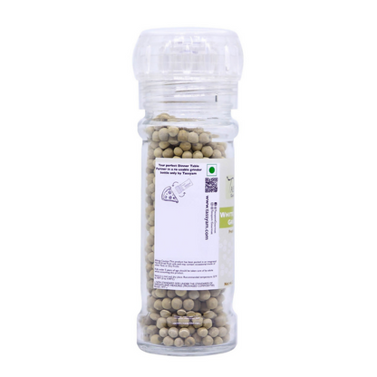 Tassyam Organics White Pepper Grinder Bottle
