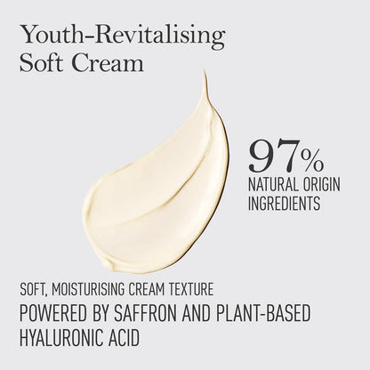 Kama Ayurveda Kumkumadi Youth Revitalising Soft Cream for uneven skin and dark spots, featuring a jar of nourishing skincare cream.