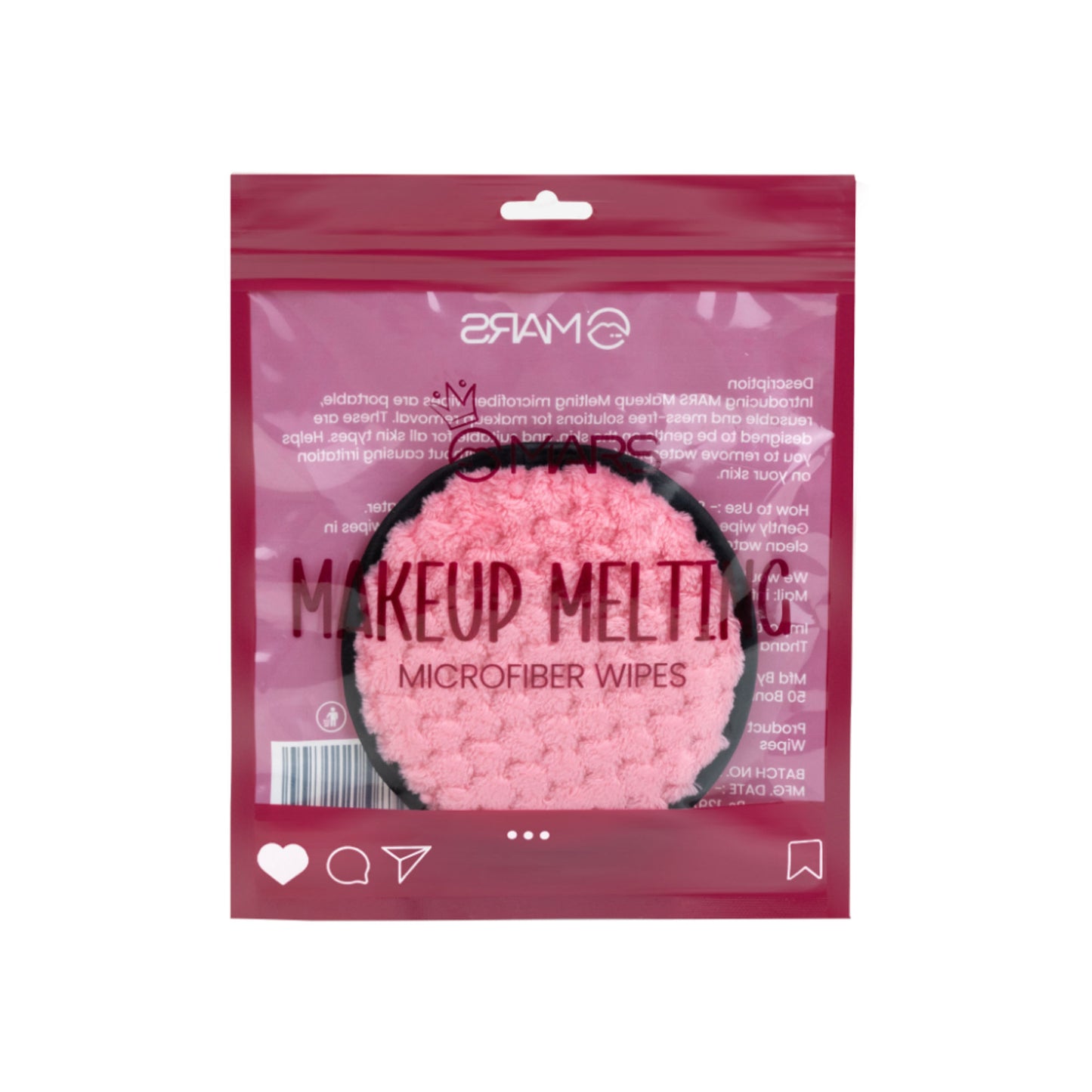MARS Makeup Melting Microfiber Wipe