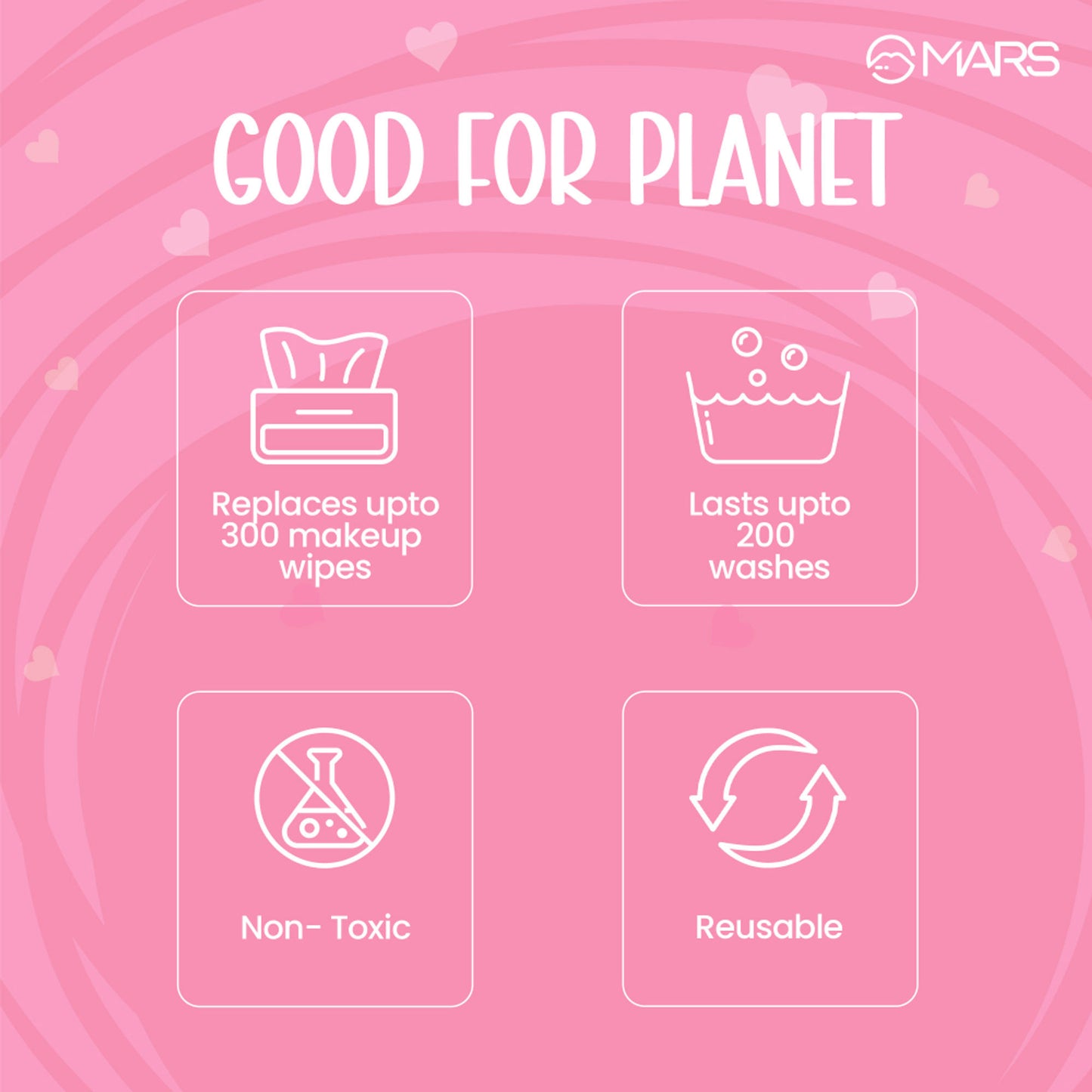MARS Makeup Melting Microfiber Wipe