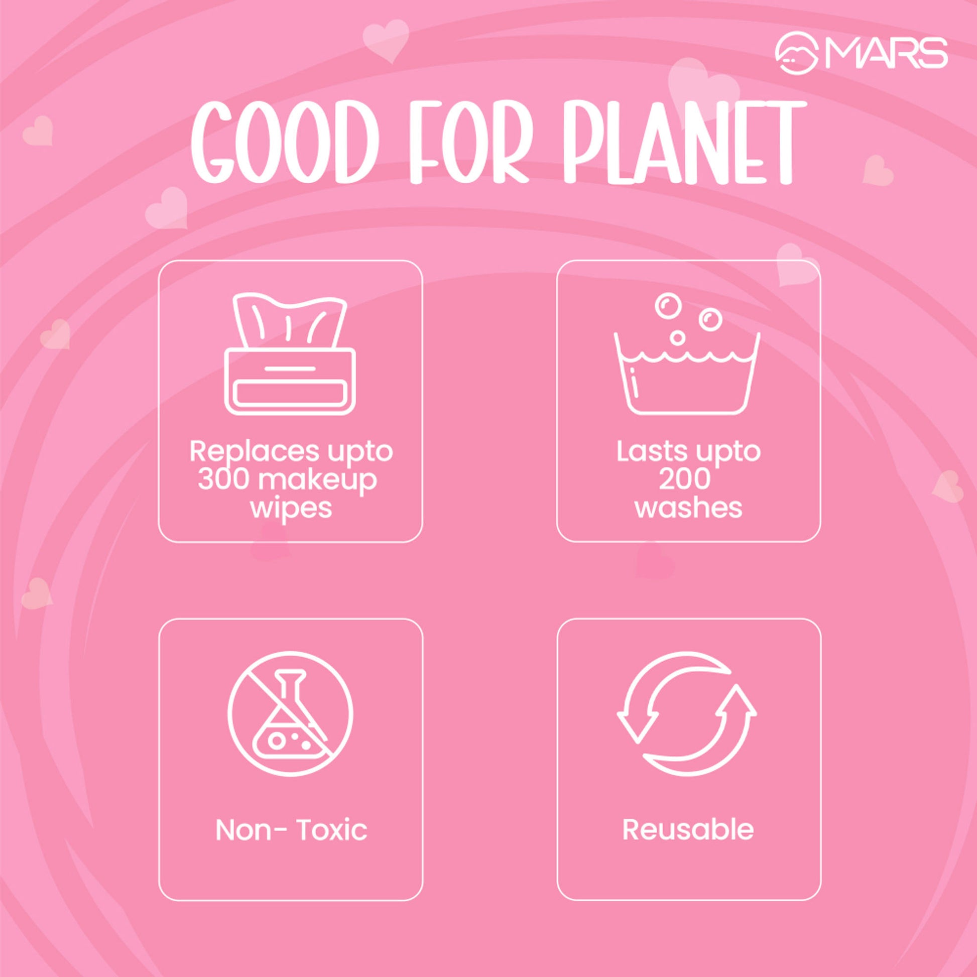 MARS Makeup Melting Microfiber Wipe