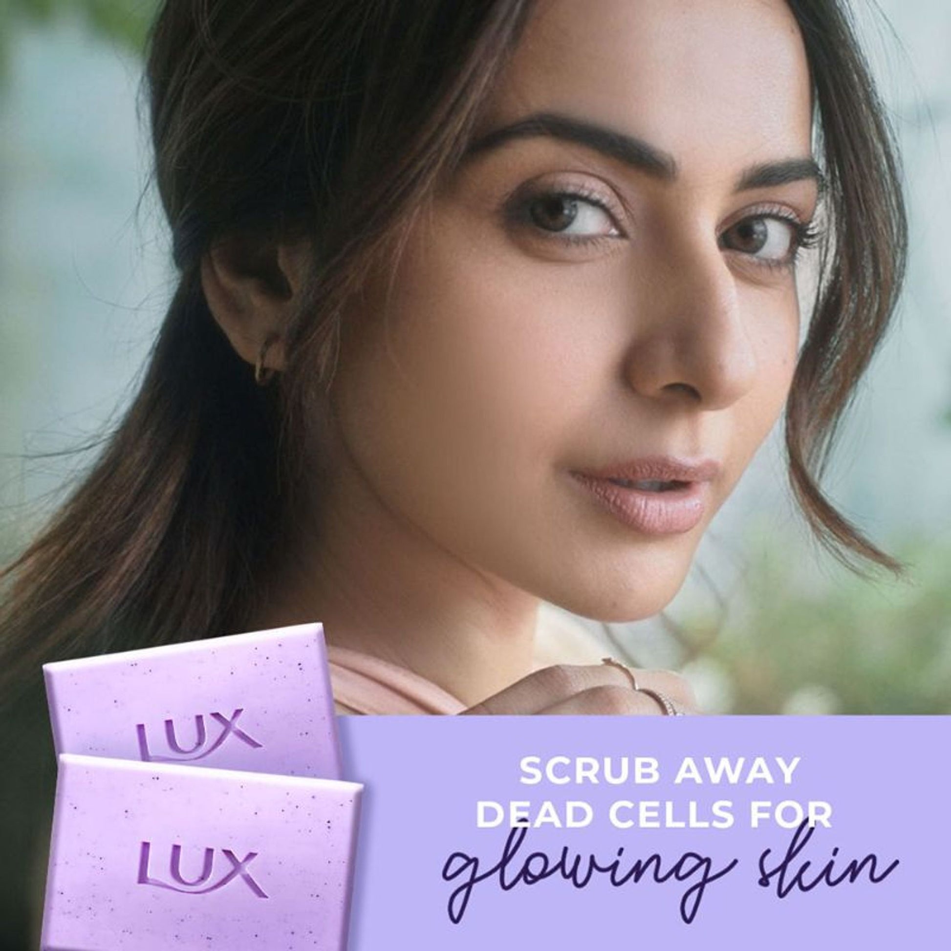 Lux Essence Of Himalayas Lavender & Vitamin C Exfoliating Soap - Pack Of 5