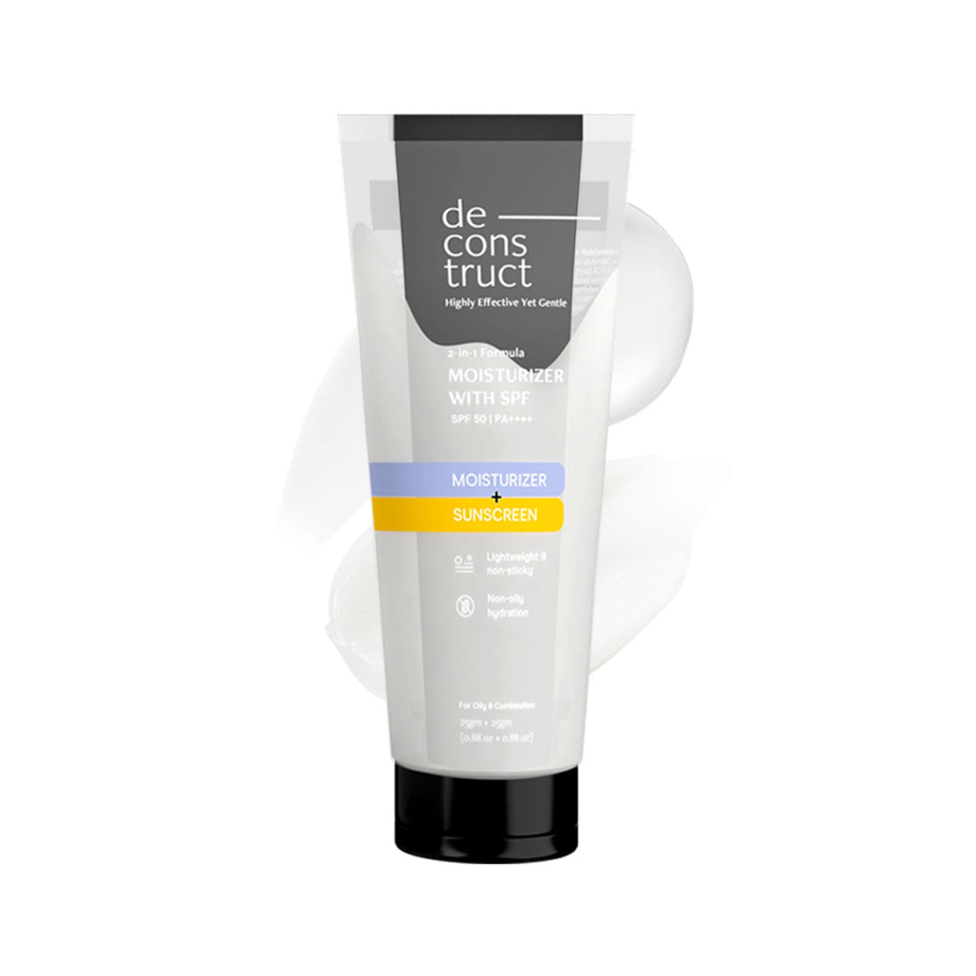 Deconstruct 2 In 1 Moisturizer & Sunscreen - SPF 50 Pa++++