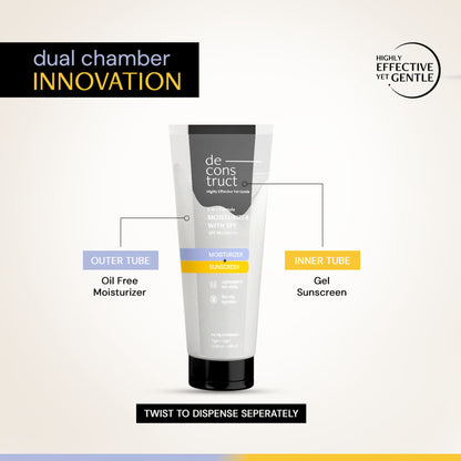 Deconstruct 2 In 1 Moisturizer & Sunscreen - SPF 50 Pa++++