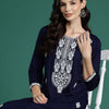 Dhiyona IE Ethnic Motifs Embroidered Thread Work Kurta