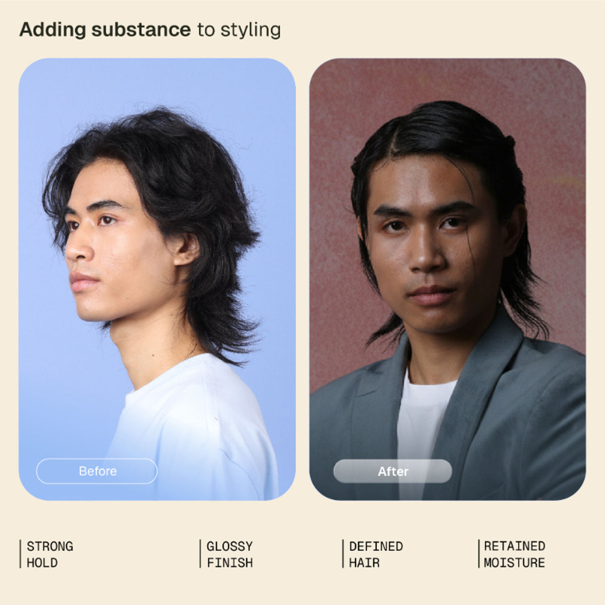Arata Styling Hair Gel For Strong Hold & Definition Adds Texture & Control