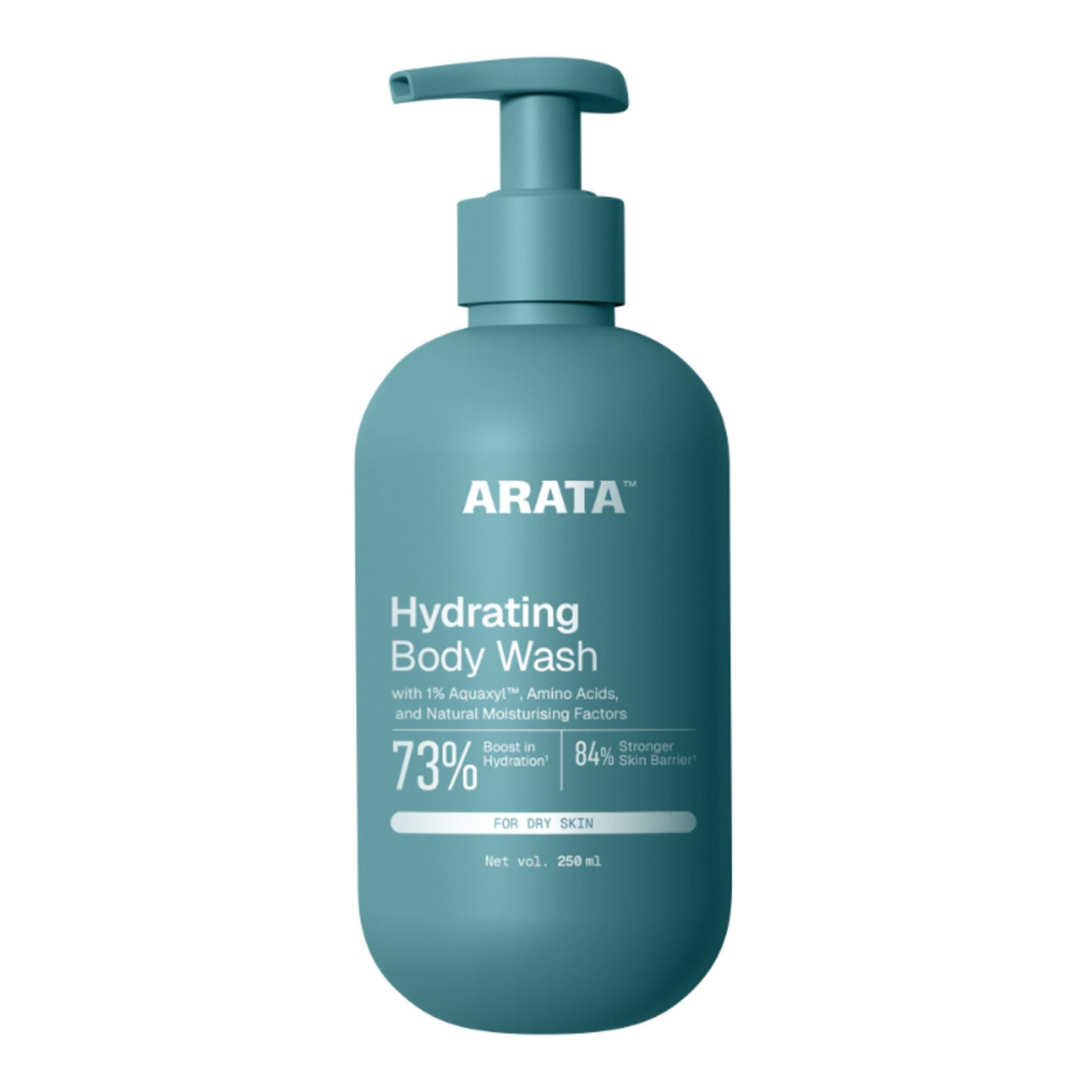 Arata Moisturising Body Wash for Dry Skin with Shea Butter & Glycerine, Protects Skin Barrier