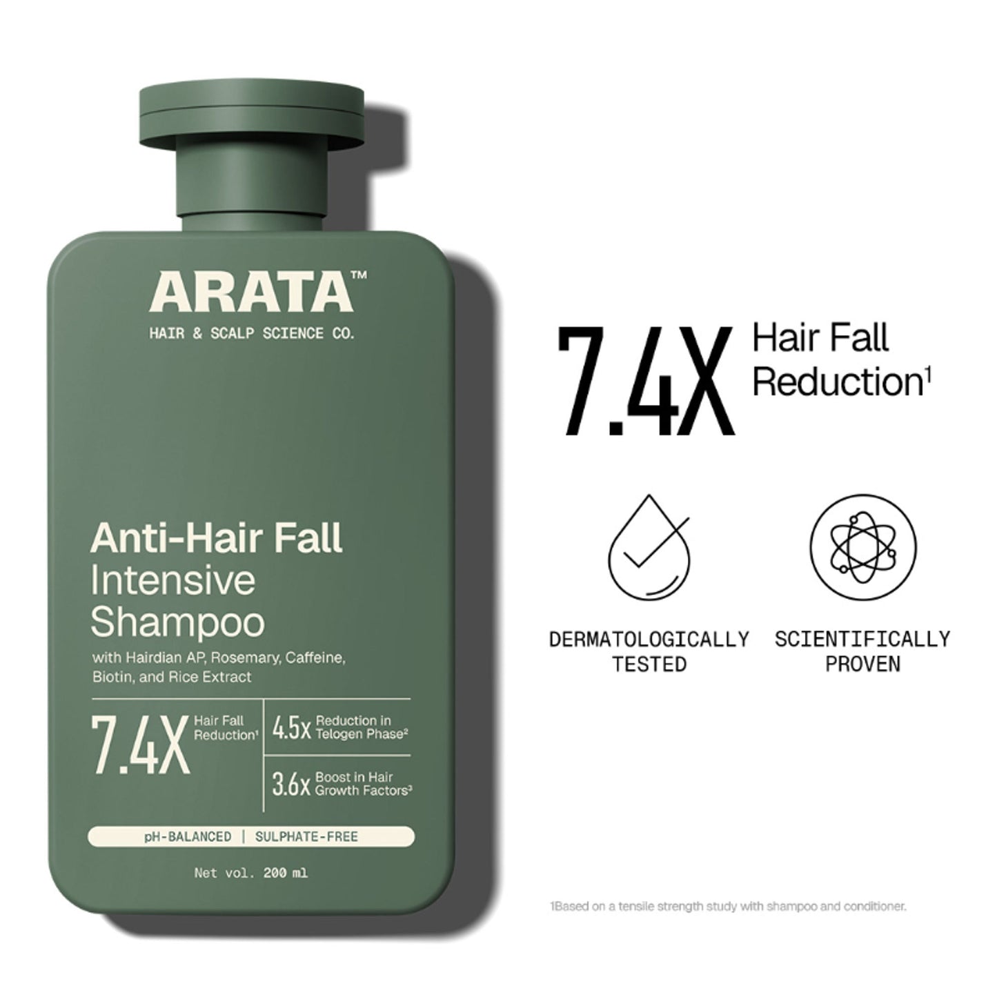 Arata Multi-Active Anti-Hair Fall Shampoo