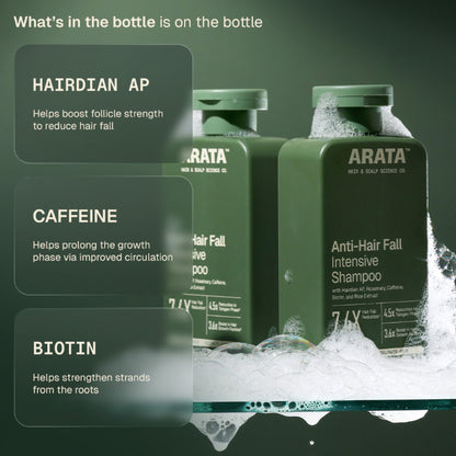 Arata Multi-Active Anti-Hair Fall Shampoo