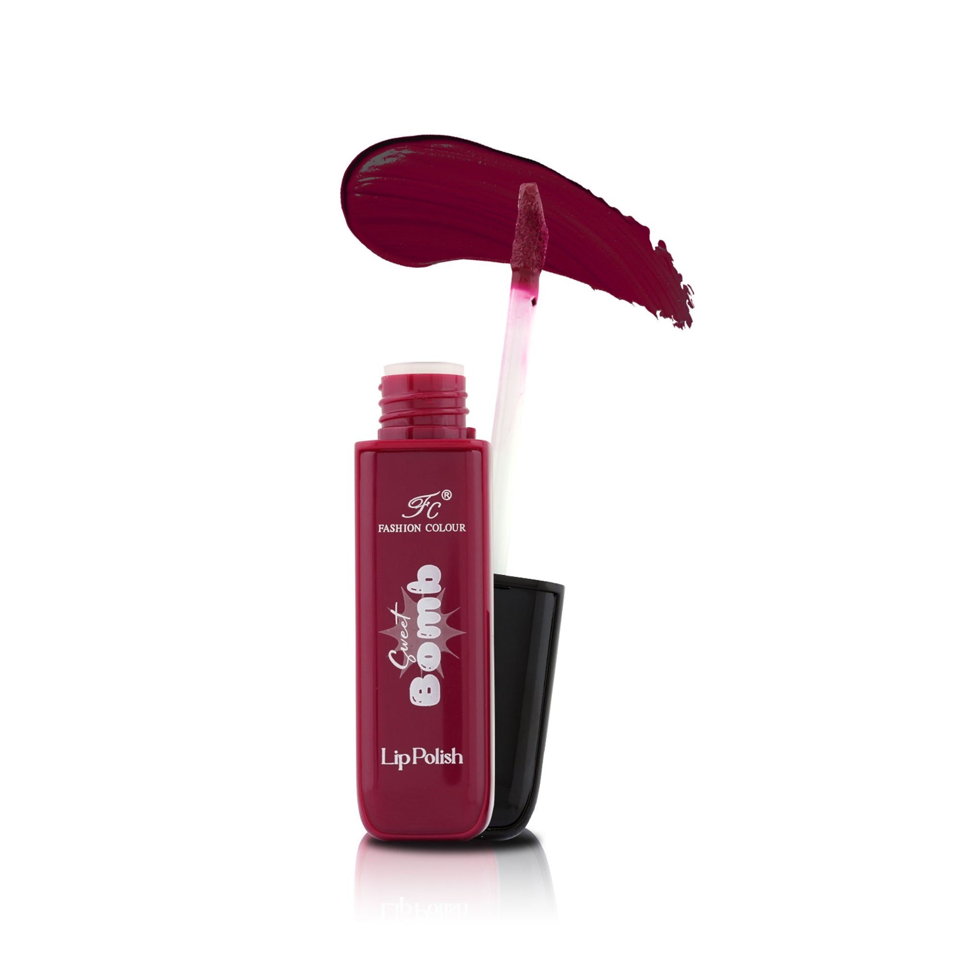 FASHION COLOUR Sweet Bomb Lip Gloss - Deep Plum