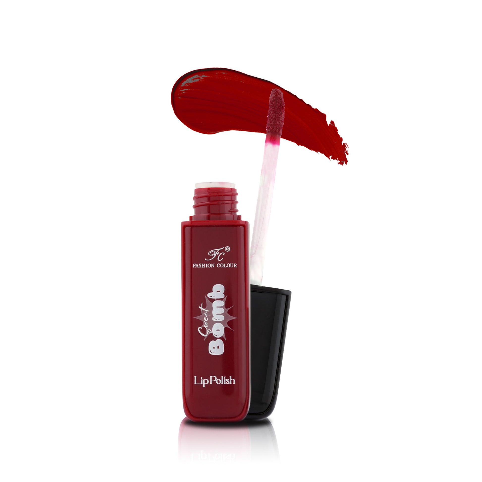 FASHION COLOUR Sweet Bomb Lip Gloss - Dull Red